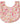 Ruffle Edge Bib Rose Garden | Alimrose