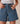 Esther Denim Patch Short, Fresh Indigo | Ceres Life