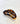Oval Tort Hair Claw Clip, Dark Tort