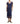 Mesh Dress Long, True Navy | Sita Murt