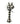 Horse Stick Rattle Black Check | Alimrose