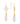 Rose Quartz Mop Earrings | Fairley