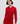 Collar V Neck Sweater, Vermillion | Iris & Wool