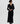 Engineered Rib Polo Dress, Black | Iris & Wool