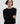 Heart Cable Cardi, Black | Iris & Wool