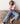Celeste Pant, Heart 70's Blue | Kireina