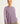 Shirt O Long Sleeve, Pink Mist - Patriot Blue