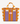 Bundle Tote - large: Marigold stripe