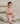 Organic Cotton Waffle - Pearl Stripe