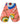 Kip&Co x Anna Spiro Isabelle Sunset Double Oven Mitt