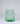 Jelly Glass Vase Squat Green