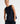 Maddison Tie Top, Navy  | Morrison
