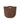 Round Straw Bag, Walnut | Zulu & Zephyr